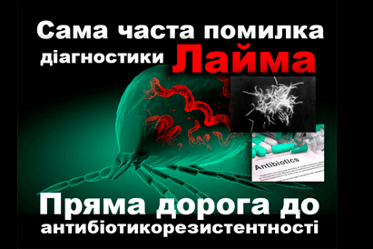 Лайма та антибіотики - помилка діагностики